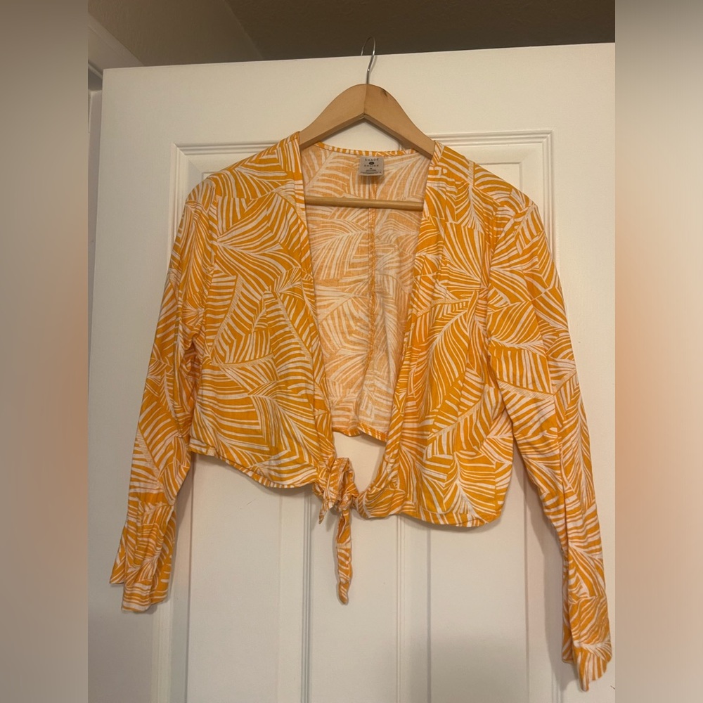 Shade and shore orange shirt